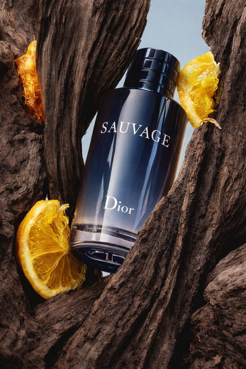 The freshness of juicy Calabrian bergamot and spicy Sichuan pepper. The raw trail of ambery marine wood.